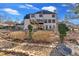 Spacious backyard featuring an tiered wooden deck with a wooden fence at 416 Telfair Way, Canton, GA 30115