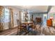 Dining area with wood floors and a round dining table at 2275 Springdale Dr, Snellville, GA 30078