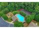 Community pool, tennis courts, and playground at 4740 Eagles Ridge Loop, Stonecrest, GA 30038