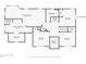 Second floor plan showing primary bedroom, two additional bedrooms, and bathrooms at 730 Pinehurst Dr, Fairburn, GA 30213