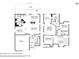 Detailed floor plan showcasing layout of rooms, including kitchen, bedrooms, living spaces and dimensions for both floors at 485 Kensington Parc Dr, Avondale Estates, GA 30002