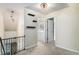 Upper hallway with carpet, built-in shelves, and bathroom access at 3979 Doral Cir, Atlanta, GA 30360