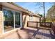 Deck with sliding glass doors leading to the house at 1801 Se Caribaea Se Trl, Atlanta, GA 30316