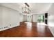 Spacious living room with hardwood floors and access to deck at 1801 Se Caribaea Se Trl, Atlanta, GA 30316