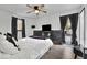 Well-appointed bedroom with stylish decor and plenty of natural light at 97 Grayson New Hope Rd, Grayson, GA 30017