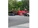 View of Agave Bar & Grill's bus and playground in the town's entertainment district at 4876 Velva Nw Way, Lilburn, GA 30047