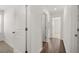 Upstairs hallway with access to bedrooms at 2448 Lenox Se Rd, Conyers, GA 30094