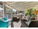 Bright and airy screened porch with seating for relaxation at 1452 Merriman Ne Ln, Atlanta, GA 30324