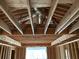 Exposed ceiling framing and HVAC at 515 Penny Ln, Loganville, GA 30052