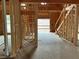 New home construction showing interior framing and staircase at 515 Penny Ln, Loganville, GA 30052