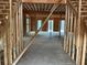 Interior framing of a new home under construction at 515 Penny Ln, Loganville, GA 30052