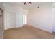 Bright bedroom with large window, ceiling fan and ample closet space at 222 12Th Ne St # 1701, Atlanta, GA 30309