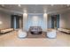 Modern lobby featuring a circular seating area and contemporary decor at 222 12Th Ne St # 1701, Atlanta, GA 30309