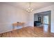 Charming dining room showcasing hardwood floors and classic decor at 731 Willow Ridge Dr, Marietta, GA 30068