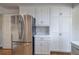 Bright kitchen featuring stainless steel refrigerator and ample storage at 731 Willow Ridge Dr, Marietta, GA 30068