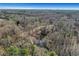 Aerial view showcasing home's location and surrounding landscape at 4571 Deep Creek Dr, Sugar Hill, GA 30518