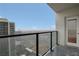 Balcony with glass railings and a view of the city at 1280 W Peachtree Nw St # 3009, Atlanta, GA 30309