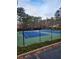 Two well-maintained tennis courts in a wooded community at 340 Shyrewood Dr, Lawrenceville, GA 30043