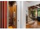 Enjoy the convenience of this in-home elevator with views of the gorgeous staircase at 4345 Mount Paran Nw Pkwy, Atlanta, GA 30327