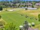 Aerial view of golf course, driving range, and clubhouse at 4851 Hanalei Holw, Suwanee, GA 30024