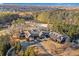 Aerial view of community clubhouse and surrounding landscape at 4851 Hanalei Holw, Suwanee, GA 30024