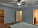 Main bedroom with private bath and walk-in closet at 5462 Union Hill Ct, Union City, GA 30291