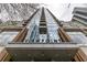 Exterior upward shot of high-rise building Viewpoint with glass facade and architectural details at 855 Peachtree Ne St # 1508, Atlanta, GA 30308