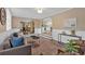 Inviting living room showcasing archways, stylish furniture, and hardwood floors at 2144 Kennesaw Due West Nw Rd, Kennesaw, GA 30152
