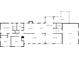 Main floorplan featuring a primary bedroom, two bedrooms, sunroom, laundry, kitchen, living room and dining room at 2144 Kennesaw Due West Nw Rd, Kennesaw, GA 30152