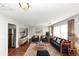 Living room with hardwood floors, stylish furniture, and large windows at 2259 Nelms Sw Dr, Atlanta, GA 30315