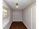 Bright home office with large window and hardwood floors at 2259 Nelms Sw Dr, Atlanta, GA 30315
