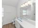 Bathroom with a vanity, toilet, and shower/tub combo at 1162 Misty Meadows Xing, Hampton, GA 30228