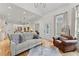 Open concept living room with kitchen in the background at 2960 Millwater Xing, Dacula, GA 30019