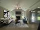Cozy living room with a fireplace, stylish furniture, and ample natural light at 2106 Lacroix Way, Conyers, GA 30094