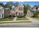 Charming brick home with manicured lawn, black shutters, and a welcoming entrance at 3606 High Battery Nw Blf, Acworth, GA 30101
