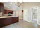 Well-designed kitchen featuring a breakfast bar and an open layout to the home's interior at 3606 High Battery Nw Blf, Acworth, GA 30101