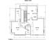 Floorplan of the upper level, showing two bedrooms, two baths, and closets at 904 Kings Court Ne, Atlanta, GA 30306