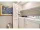 Convenient laundry room with washer and dryer included at 918 Cannongate Sw Xing, Marietta, GA 30064