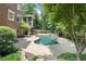 Inviting kidney-shaped pool with a large patio at 1446 W Wesley Nw Rd, Atlanta, GA 30327