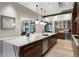 Gourmet kitchen boasts expansive island, high-end appliances, and custom cabinetry at 1500 W Wesley Nw Rd, Atlanta, GA 30327