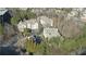 Aerial view of Ashford Condominiums and surrounding wooded landscape at 234 Ashford Cir, Atlanta, GA 30338