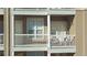 View of a unit balcony with a chair on it at 234 Ashford Cir, Atlanta, GA 30338