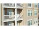 A close up view of the unit balcony at 234 Ashford Cir, Atlanta, GA 30338