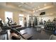 Fitness center with various exercise machines and mirrored wall at 234 Ashford Cir, Atlanta, GA 30338