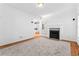 Living room with fireplace and hardwood floors at 283 Boulder Park Ln, Atlanta, GA 30331