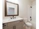 Modern bathroom with white subway tile and updated vanity at 210 Idylwilde Way, Canton, GA 30115