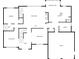 Main floor plan featuring kitchen, living room, and dining room at 3714 Thunder Ne Way, Marietta, GA 30066
