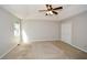 Spacious bedroom with ceiling fan and large closet at 3054 Chelsea Ln, Acworth, GA 30102