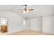 Main bedroom with high ceilings and carpet flooring at 5760 Vista Brook Dr, Suwanee, GA 30024