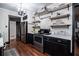 Kitchen features floating shelves and stainless steel appliances at 1863 Derrill Dr, Decatur, GA 30032